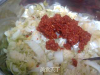 Simple Version of Spicy Cabbage recipe