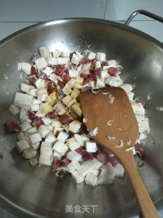 Pan-fried Taro Cake recipe