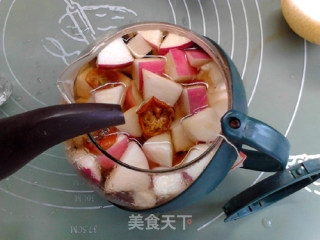 Easy Lychee Flavored Fruit Tea recipe