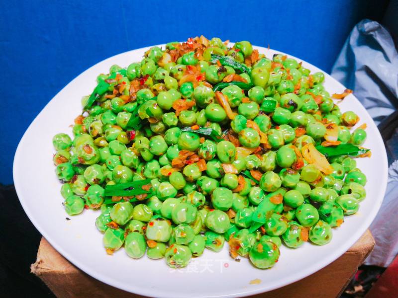 Stir-fried Peas with Pickles (grandmother's Dishes)