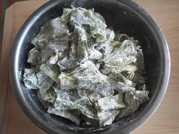 Steamed Lettuce Leaves recipe