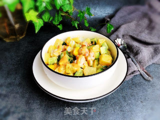 Shrimp Potato Salad#鲜虾# recipe