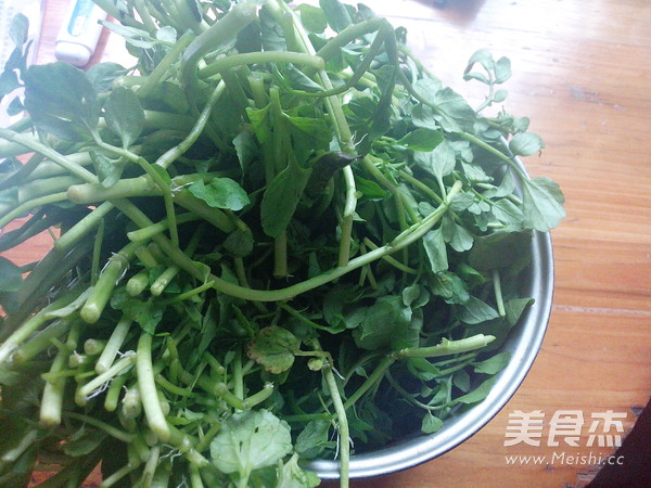 Garlic Watercress recipe