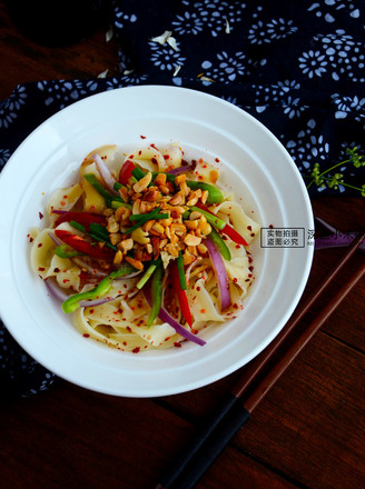 Simple Shaanxi Oil Splashed Noodles recipe