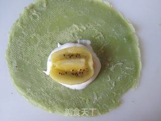 Kiwi Green Tea Pancake recipe