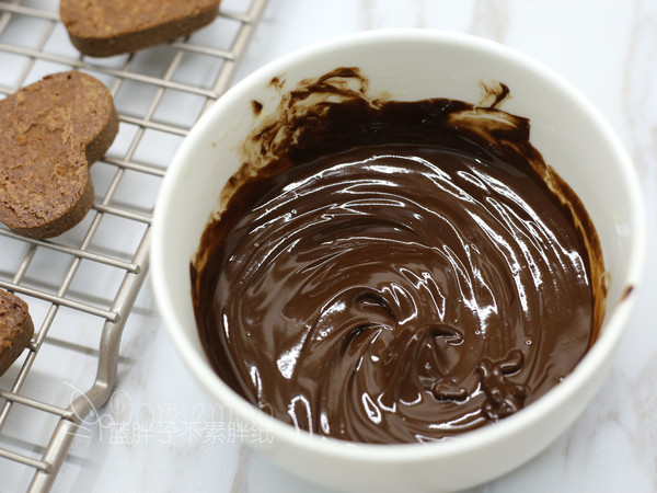 Valentine's Day Gift of Love Love Chocolate Sandwich Biscuits recipe