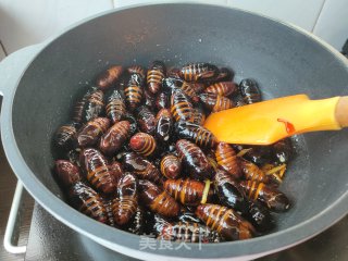 Oyster Sauce Silkworm Chrysalis recipe