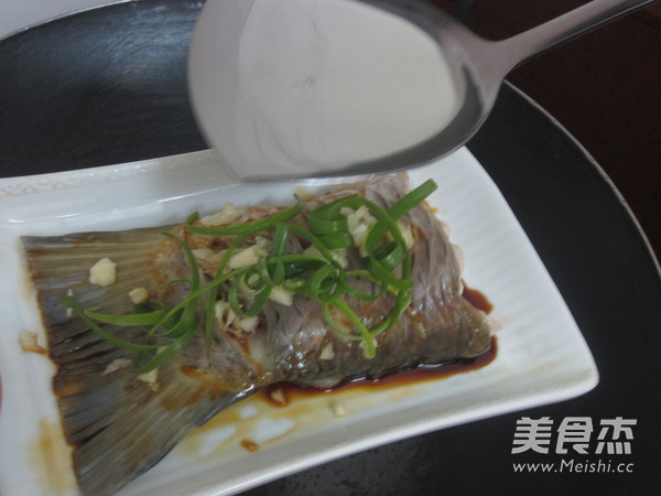 Steamed Fish Tail recipe