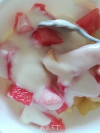 #夏懒人饭# Yogurt and Fruit Salad recipe