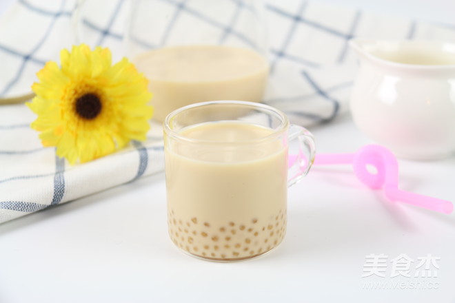 Cinnamon Sago Milk Tea recipe