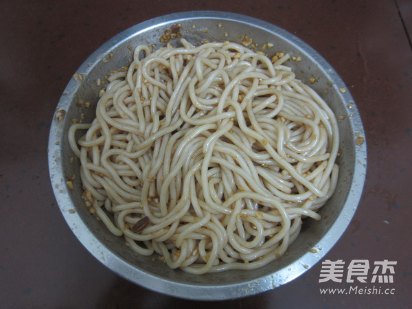 Steamed Noodles with Mustard Ribs recipe