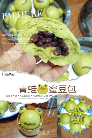 Frog Honey Bean Bun recipe