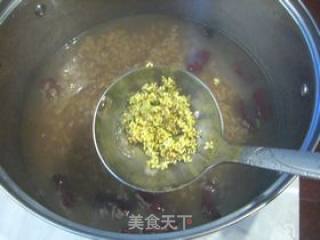 Sweet-scented Osmanthus Porridge recipe