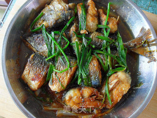 [cantonese Cuisine] Grilled Green Zhanyu with Green Onion (a Dish for My Wife) recipe