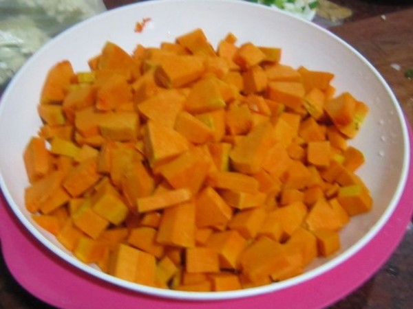 Pumpkin Fried Rice recipe