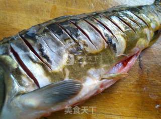 [fish with Oily Huoxiang Cold Dressing] recipe