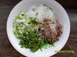 Spinach and Lamb Vermicelli Soup recipe