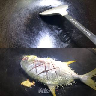 [rabbit Loves Kitchen Mid-autumn Family Banquet] Pan-fried Sea Pomfret recipe