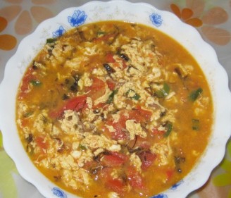 Tomato Seaweed Soup recipe