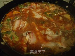 Boiled Fish Hot Pot recipe