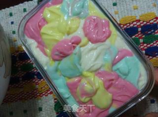 Rainbow Ice Cream recipe