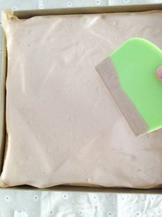 #四session Baking Contest and is Love to Eat Festival#cocoa Cake Coconut Fragrant Bavarium recipe