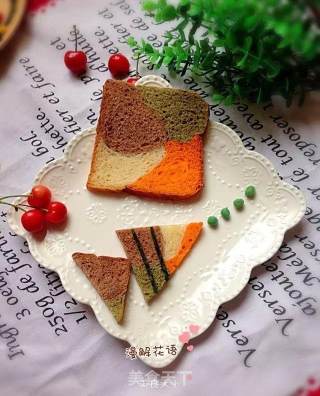 Four-color Toast recipe