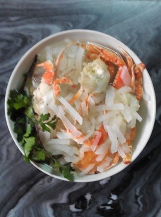 Crab and Radish Soup recipe
