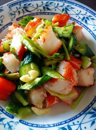 Cucumber with Crabmeat recipe