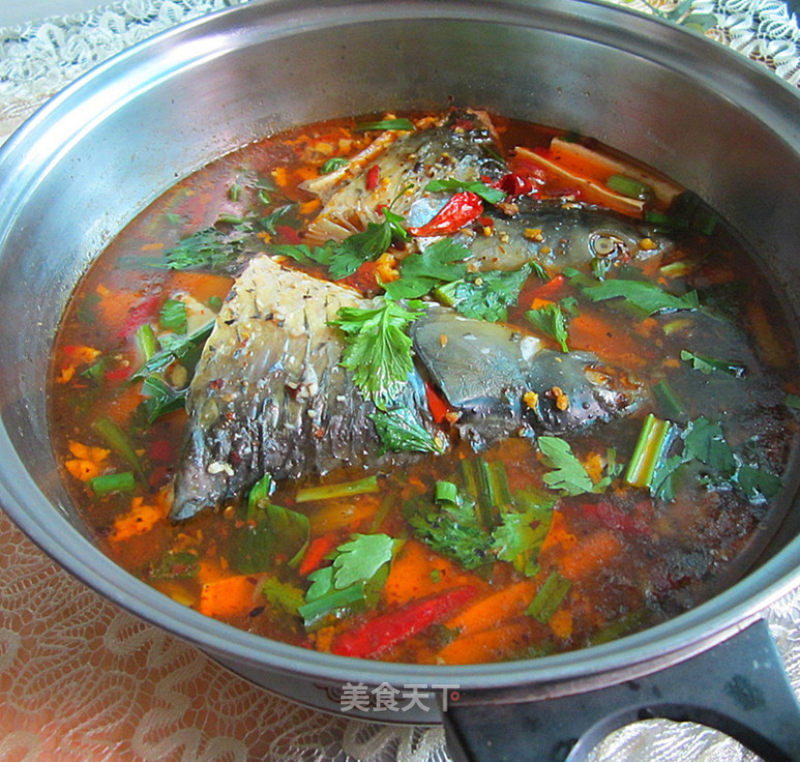 Spicy Fish Head Tofu Pot recipe