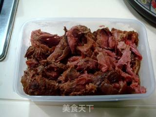 Deep Processing of Cooked Food "crystal Pork" recipe