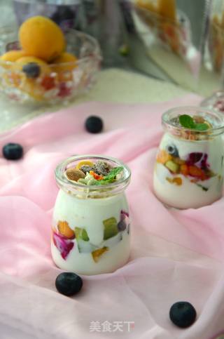 #快手饭#oatmeal Fruit Yogurt Cup recipe