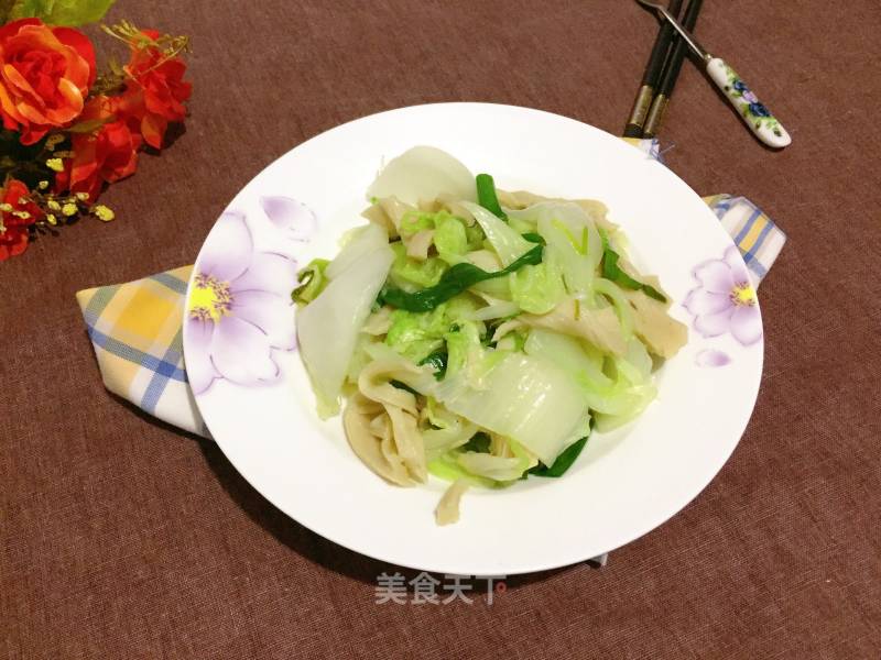 Cabbage Tofu Strips