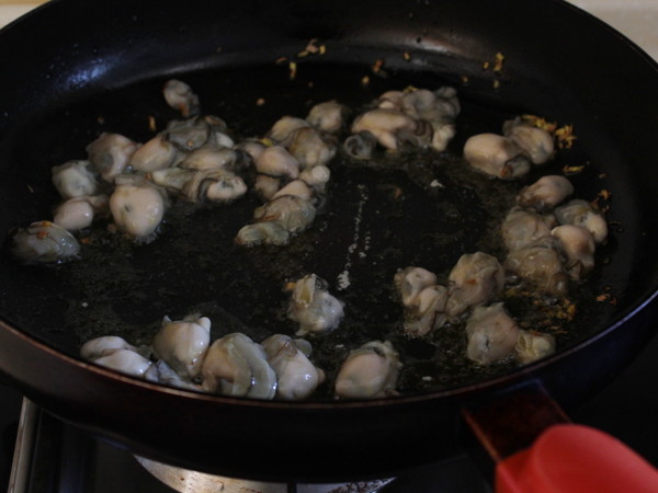Double Leek Sea Oyster Dumplings recipe