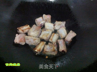 Braised Pork Ribs with Yam Pumpkin recipe