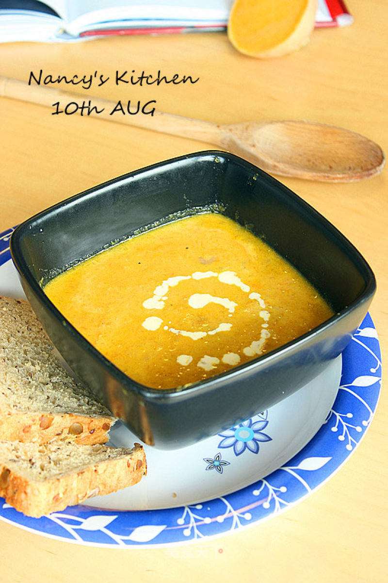 【creamy Pumpkin Soup】 recipe