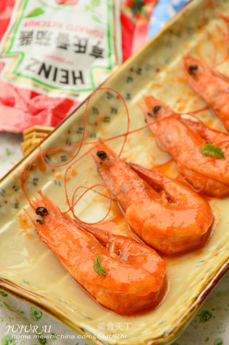 Open Back Shrimp in Tomato Sauce recipe