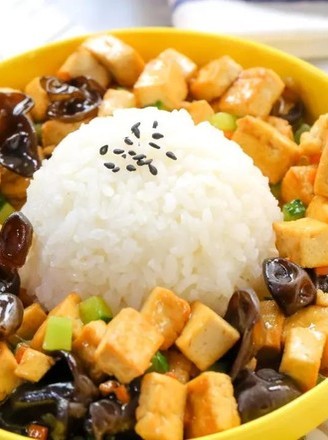 Seasonal Vegetable Tofu Rice Baby Food Supplement Recipe recipe