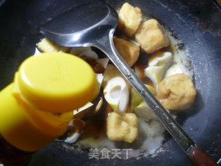 Braised Bamboo Shoots with Tofu in Oil recipe