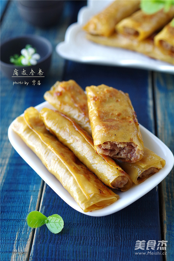 Beancurd Spring Rolls recipe