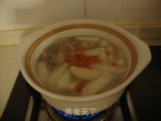 White Radish Ribs Soup recipe