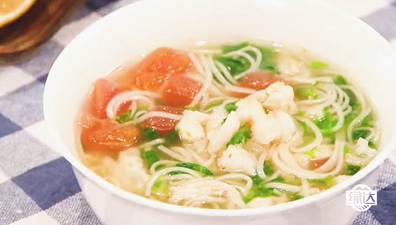 Tomato Cod Noodle