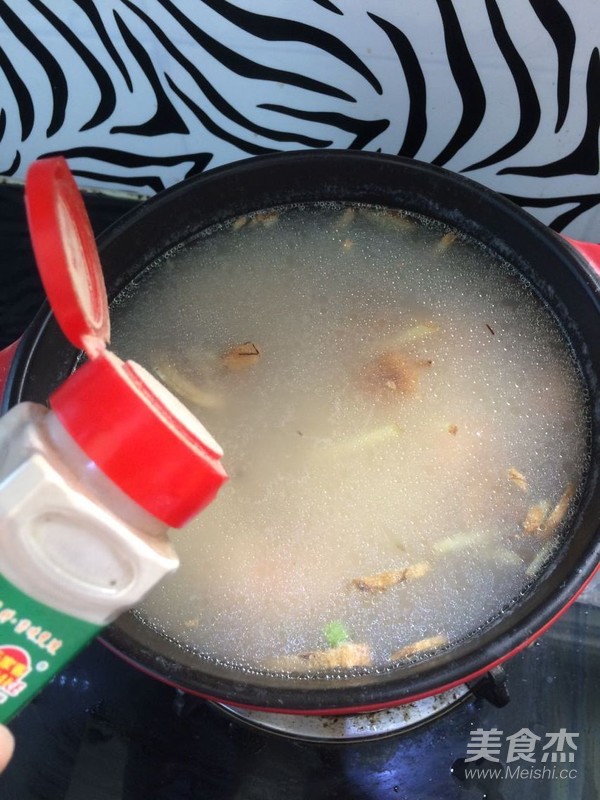 Clam and Shrimp Seafood Congee recipe