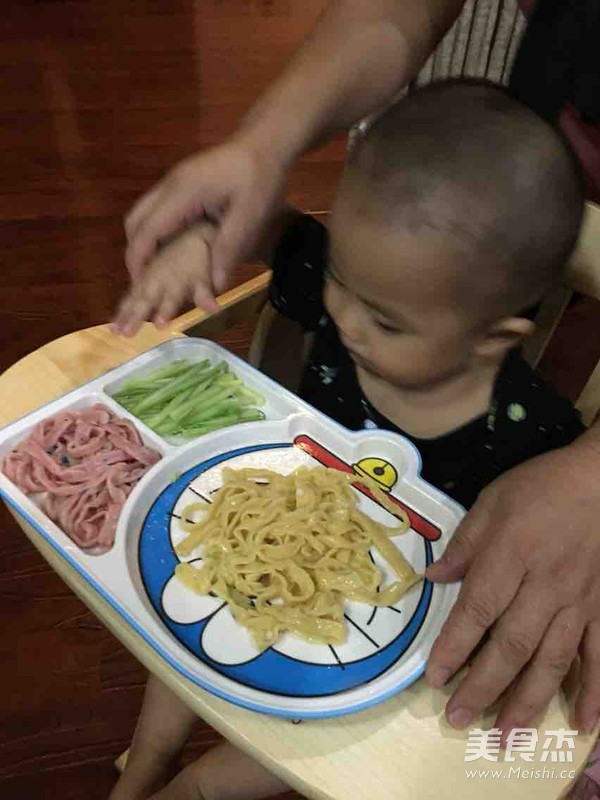 Baby Food Supplement-colorful Noodles recipe