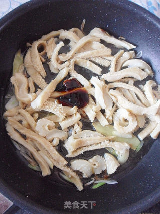 [meat and Vegetable Pairing] Tripe with Oyster Sauce recipe