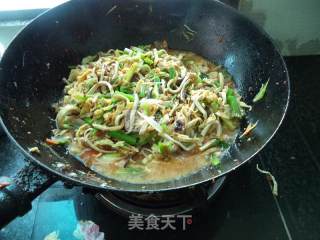 Celery, Cuttlefish, Fungus, Tofu Shreds recipe