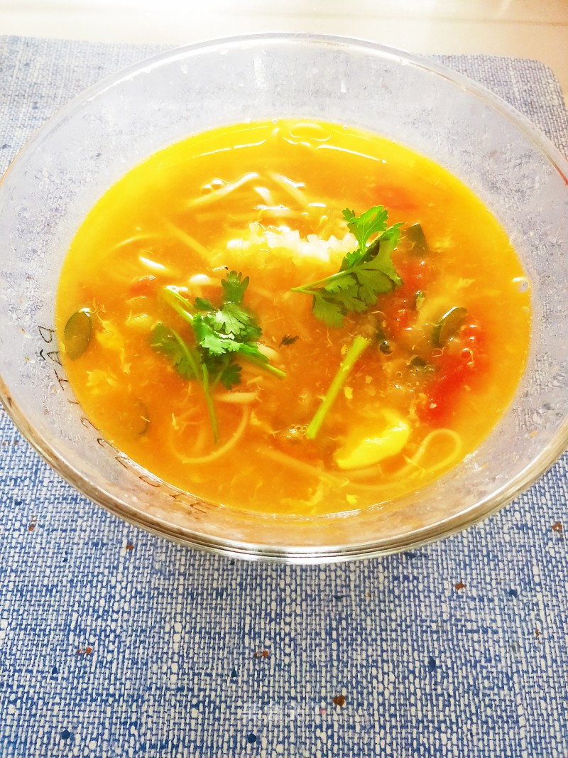 Tomato and Mustard Noodle Soup recipe