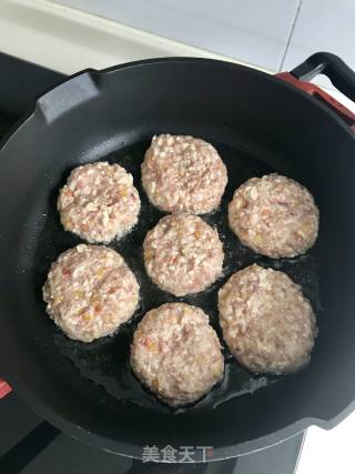 Lotus Root Tofu Meat Burger recipe