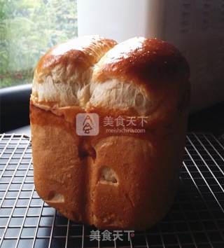 #aca烤明星大赛# 100% Chinese Hokkaido Toast (bread Machine Version) recipe