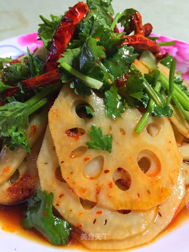 Cold Lotus Root recipe